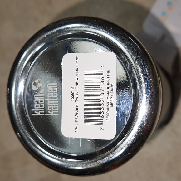 The North Face White 16 Oz Klean Kanteen - Picture 9 of 9